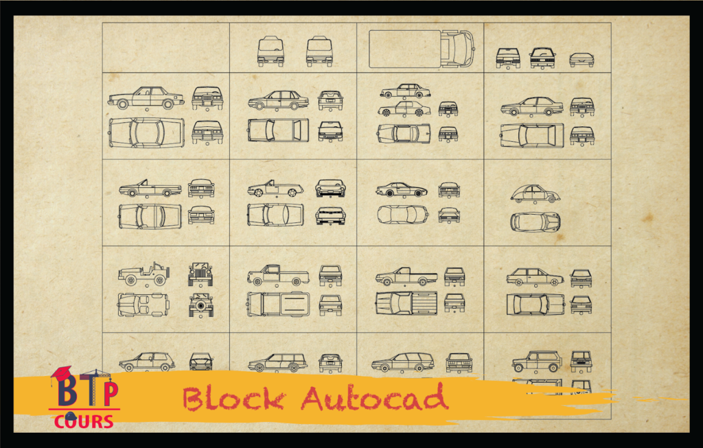 Block AutoCAD sur BTP-Cours.com
