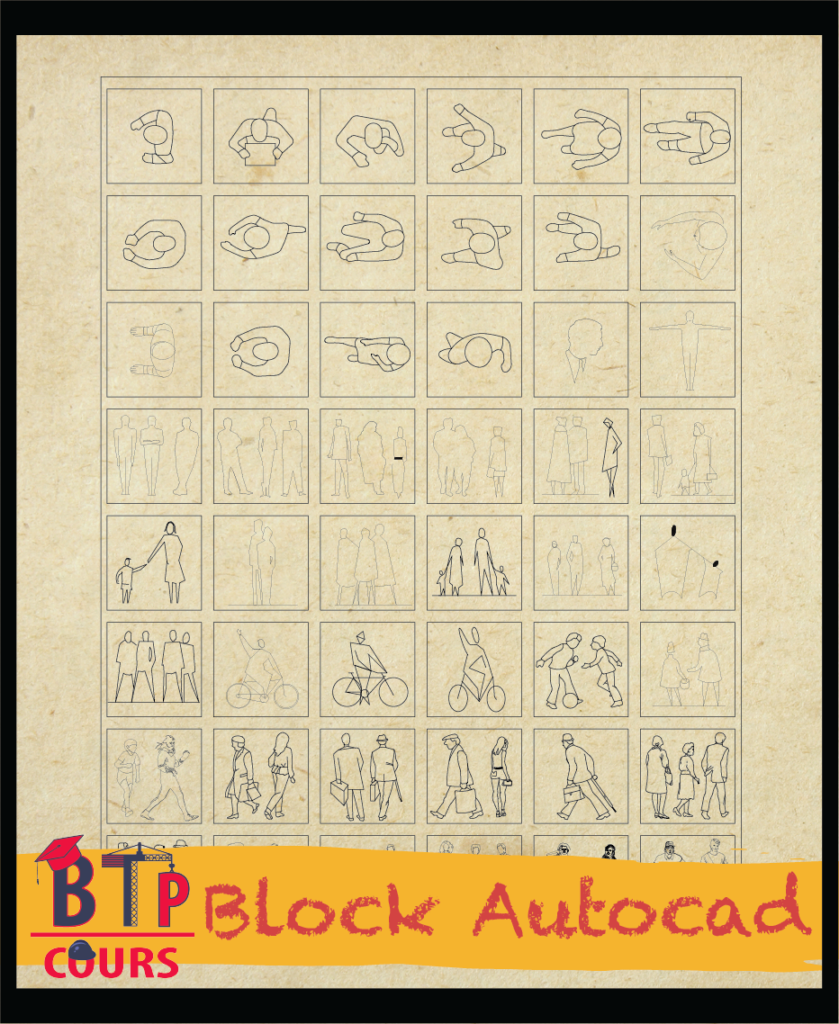 Block AutoCAD sur www.BTP-Cours.com