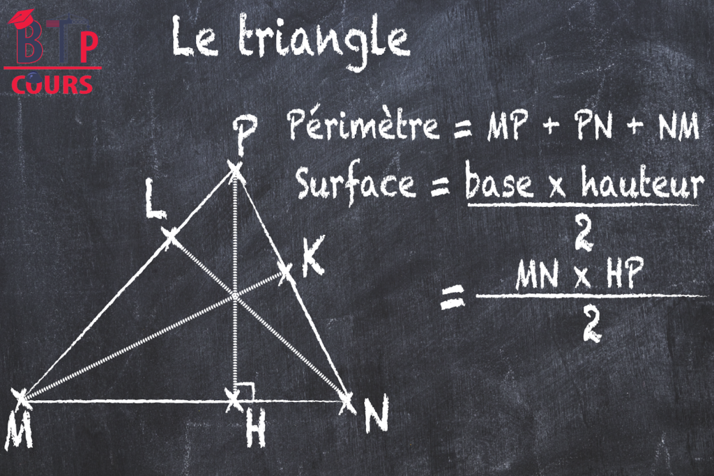 calcul du périmètre du triangle 
