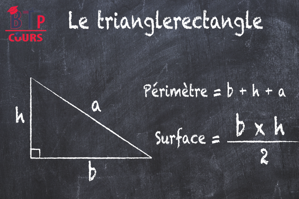 calcul du périmètre du triangle rectangle 