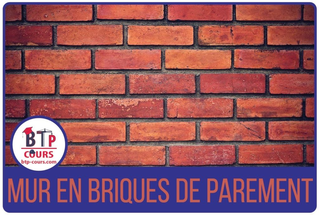 Mur en briques de parement Comment réaliser un mur en briques