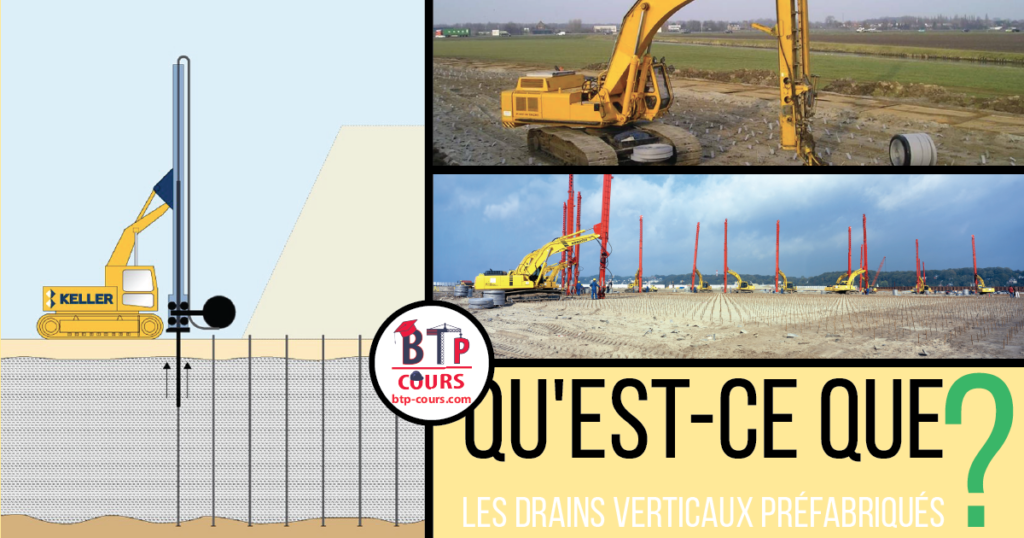 Qu'est-ce que les drains verticaux préfabriqués? Les drains verticaux préfabriqués