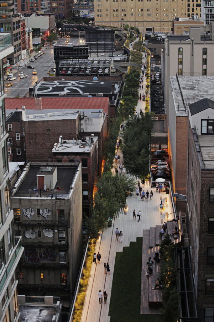 High Line, New York, États-Unis ; photo Studio Dubuisson